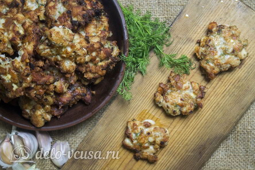 Рецепт рубленные куриные котлеты с сыром
