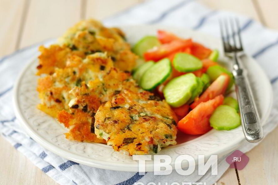 Рецепт рубленые котлеты с сыром и зеленью