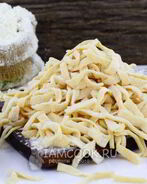 Лапша домашняя на яйцах