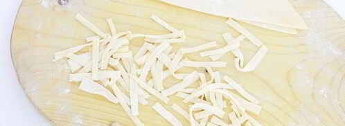 лапша домашняя на яйцах. Шаг 12