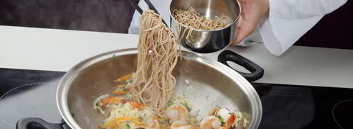 лапша соба с креветками. Шаг 4