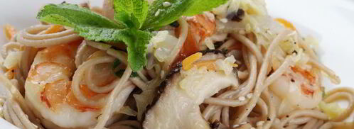 лапша соба с креветками. Шаг 5