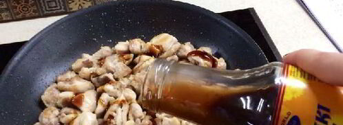 лапша удон с курицей терияки. Шаг 4