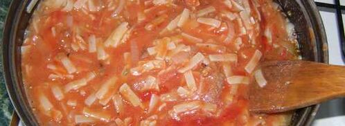 лапша в мясном соусе. Шаг 19