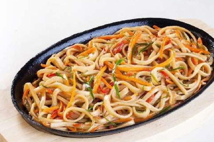 Рецепт лапша в сливочно-перечном соусе