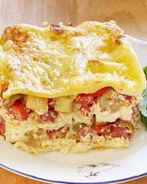 Диетическая овощная лазанья