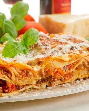 Домашняя лазанья Болоньезе с фаршем