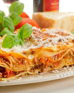 Домашняя лазанья Болоньезе с фаршем