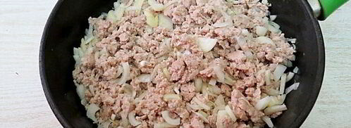 капустная лазанья с фаршем. Шаг 7