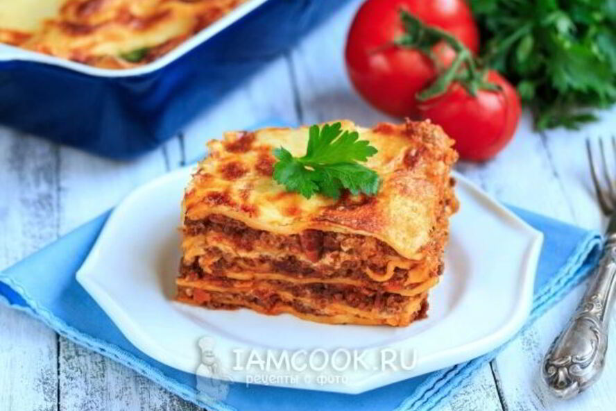 Рецепт лазанья классическая с фаршем