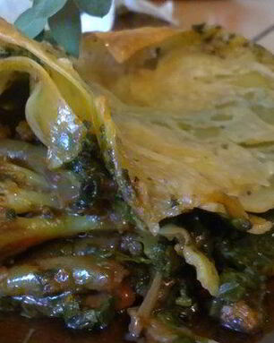 Лазанья овощная