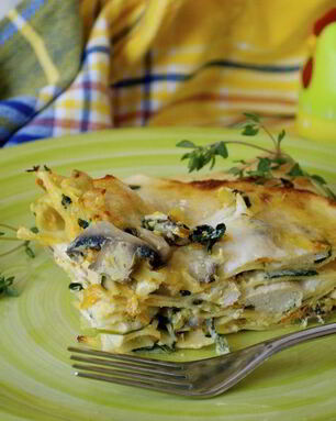 Лазанья по-флорентийски