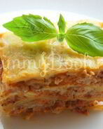 Лазанья под соусом Бешамель