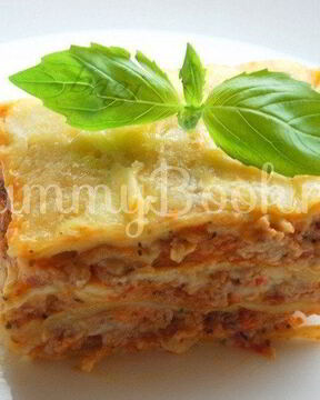 Лазанья под соусом Бешамель
