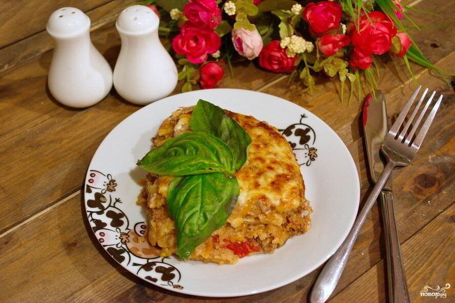 Рецепт лазанья под соусом болоньезе