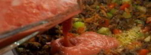 лазанья с фаршем и овощами. Шаг 5