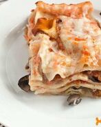 Лазанья с грибами