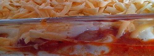 лазанья с куриным рагу. Шаг 7