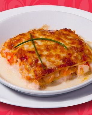 Лазанья с морепродуктами