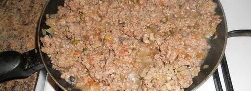 лазанья с мясом и грибами. Шаг 3