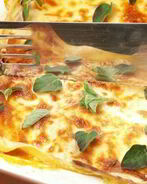 Лазанья с овощами и фаршем