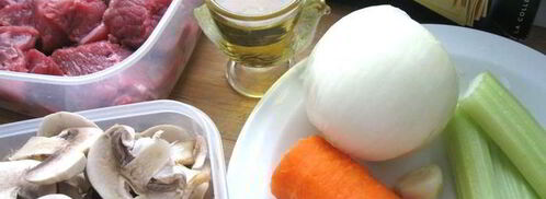 лазанья с рагу болоньезе, грибами и моцареллой. Шаг 2