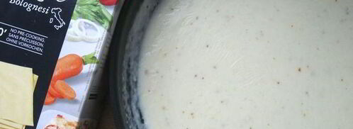 лазанья с рагу болоньезе, грибами и моцареллой. Шаг 7