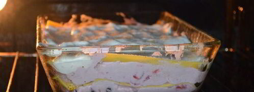 лазанья с рикоттой и ягодным ассорти. Шаг 9