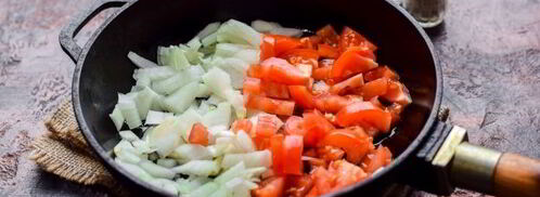 лазанья с ветчиной и сыром. Шаг 3