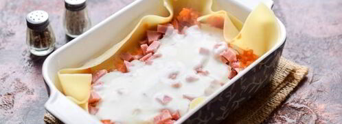 лазанья с ветчиной и сыром. Шаг 12