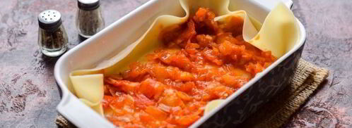 лазанья с ветчиной и сыром. Шаг 10