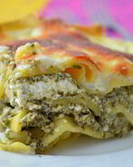 Лазанья со шпинатом и рикоттой