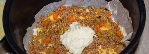 лазанья в мультиварке с фаршем. Шаг 28