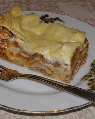 Моя мясная лазанья
