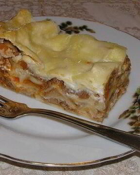 Моя мясная лазанья