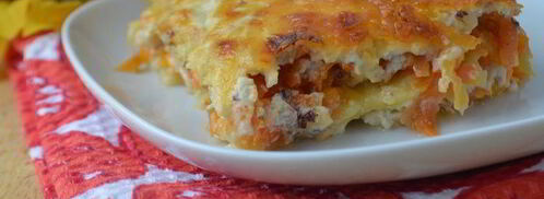 рыжая лазанья с овощами. Шаг 10