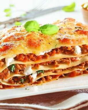 Традиционная лазанья болоньезе