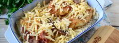 вафельная лазанья с курицей. Шаг 6