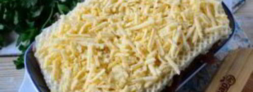 вафельная лазанья с курицей. Шаг 9