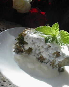 Виноградная лазанья