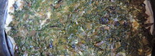 зеленая лазанья на лаваше. Шаг 5