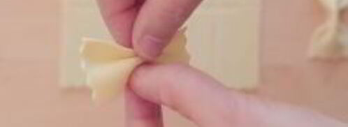 домашняя паста фарфалле. Шаг 10