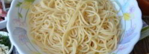 гигантский пончик из спагетти. Шаг 2