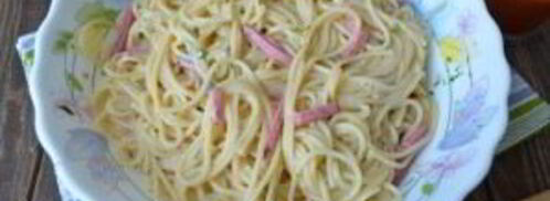 гигантский пончик из спагетти. Шаг 5