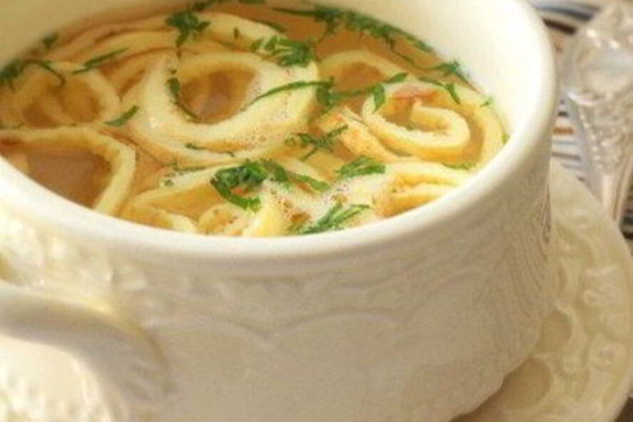 Рецепт лапша омлетная