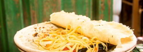 лингвини, запеченные под фокаччей. Шаг 8