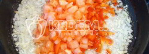 макароны с овощами. Шаг 4