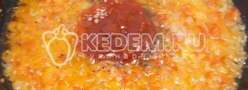 макароны с овощами. Шаг 6