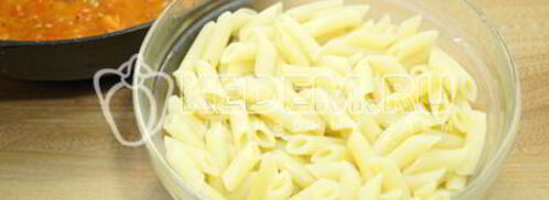 макароны с овощами. Шаг 7