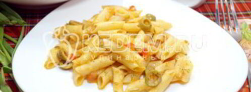 макароны с овощами. Шаг 11